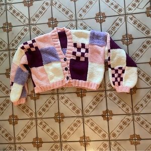 Handmade Knit Oversized Cardigan